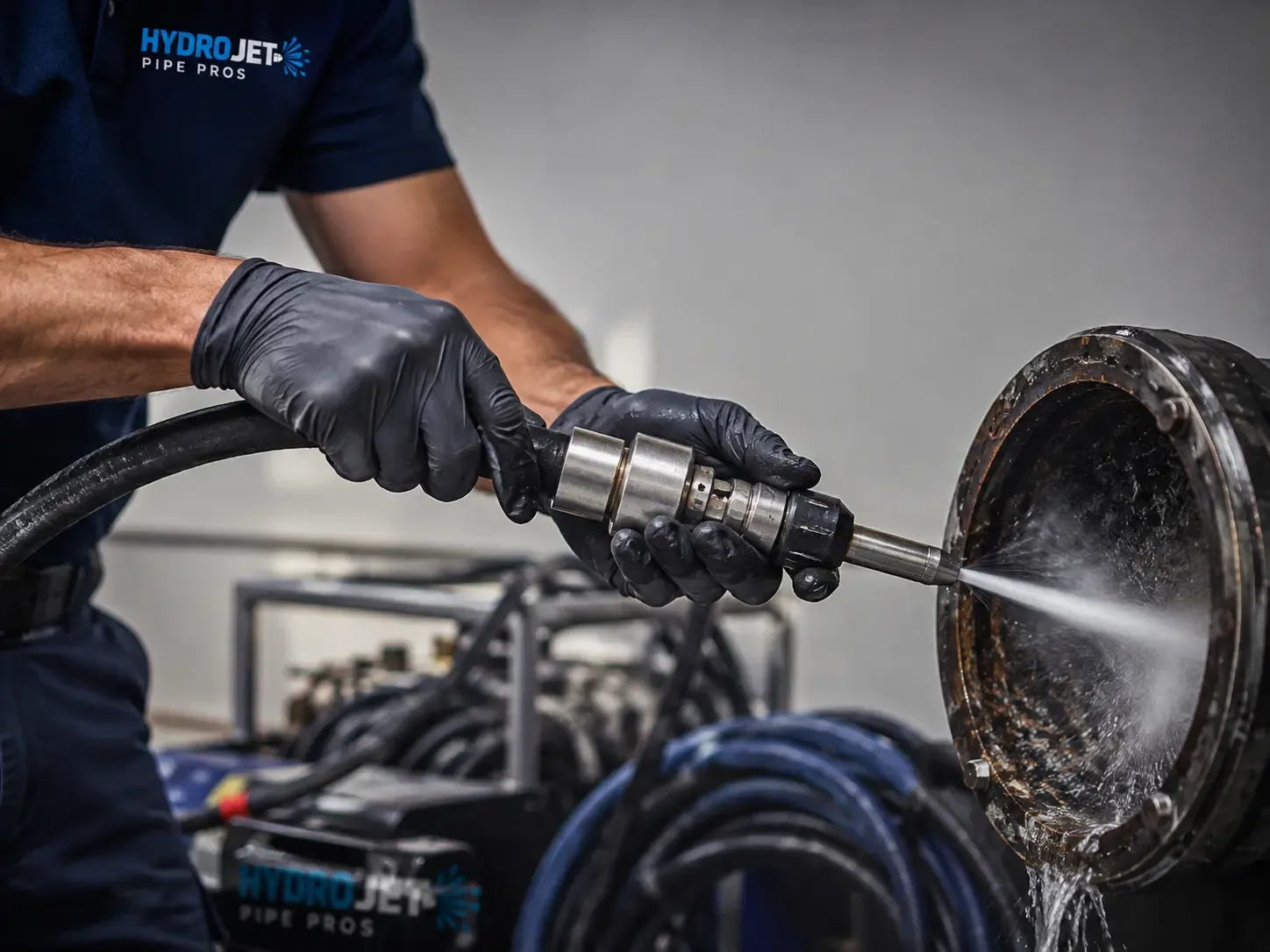 Hydro Jet Pipe Descaling in Tampa, KS
